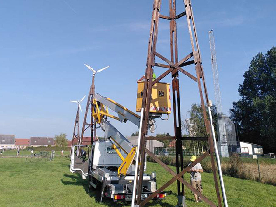 Energies SB - Installation de petit éolien